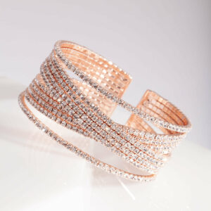 Rose Wide Layered Cuff