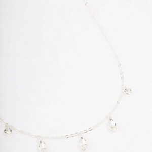 Marquise Station Necklace