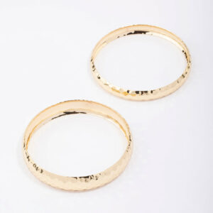 Hammered Bangle Pack