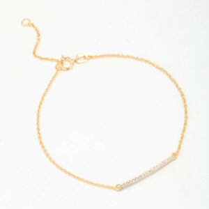 Fine Bar Chain Bracelet