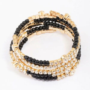 Black & Wrapped Bracelet