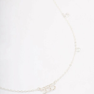 Angel Number Cubic Zirconia Chain Necklace