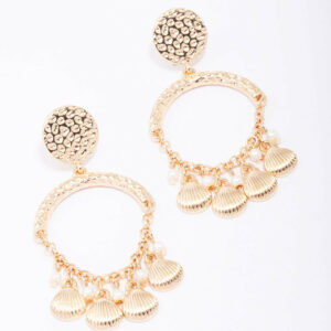 Shell Jingle Drop Earrings