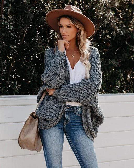 Boho Knit Cardigan with Pockets - Image 3