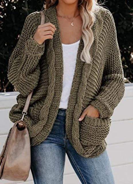 Boho Knit Cardigan with Pockets - Image 8