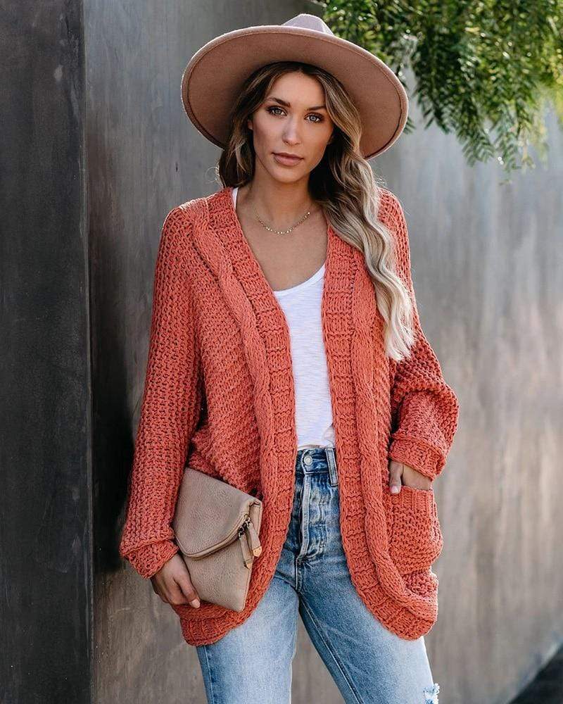 Boho Knit Cardigan with Pockets - Image 6