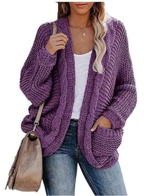 Boho Knit Cardigan with Pockets - Image 7