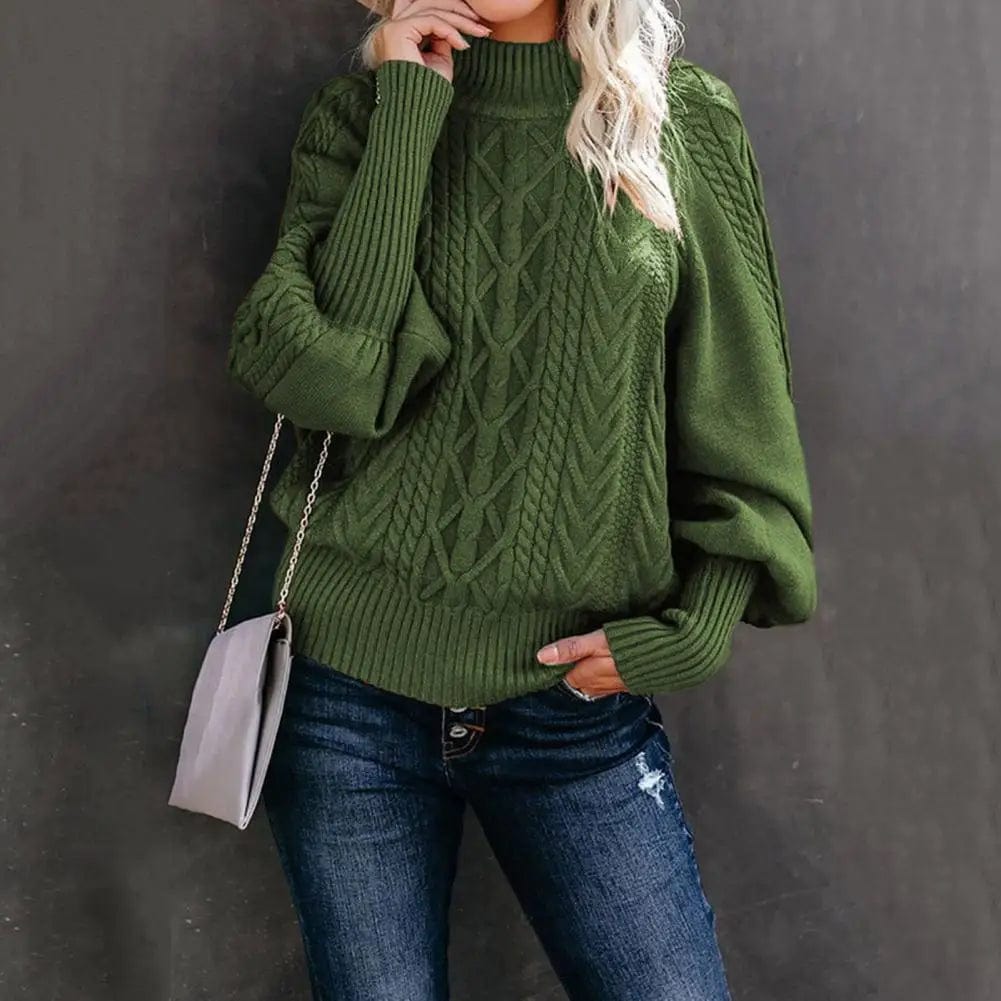 Bohemian Pullover Knit Sweater - Image 3